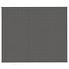 vidaXL Weighted Blanket Grey 220x260 cm 15 kg Fabric