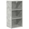 vidaXL Hanging Cabinet Concrete Grey 40 x 29.5 x 80 cm Engineered Wood