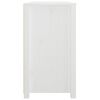 vidaXL Side Cabinet White 100x40x72 cm Solid Wood Pine
