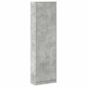 vidaXL Wardrobe Concrete Grey 55 x 25 x 189 cm Engineered Wood