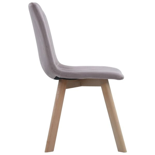 vidaXL Dining Chairs 2 pcs Pink Velvet