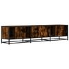 vidaXL TV Cabinet Smoked Oak 180x35x41 cm Engineered Wood
