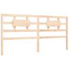 vidaXL Bed Frame without Mattress 200x200 cm Solid Wood