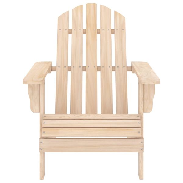 vidaXL Garden Adirondack Chair Solid Fir Wood