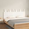 vidaXL Wall Headboard White 185x3x80 cm Solid Wood Pine
