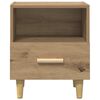 vidaXL Bedside Cabinet Artisan Oak 40 x 35 x 47 cm Engineered Wood