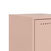 vidaXL Bedside Cabinets 2 pcs Pink 36x39x43.5 cm Steel
