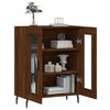 vidaXL Sideboard Brown Oak 69.5x34x90 cm Engineered Wood