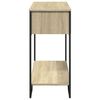 vidaXL Console Table Sonoma Oak 100x35x74.5 cm Engineered Wood
