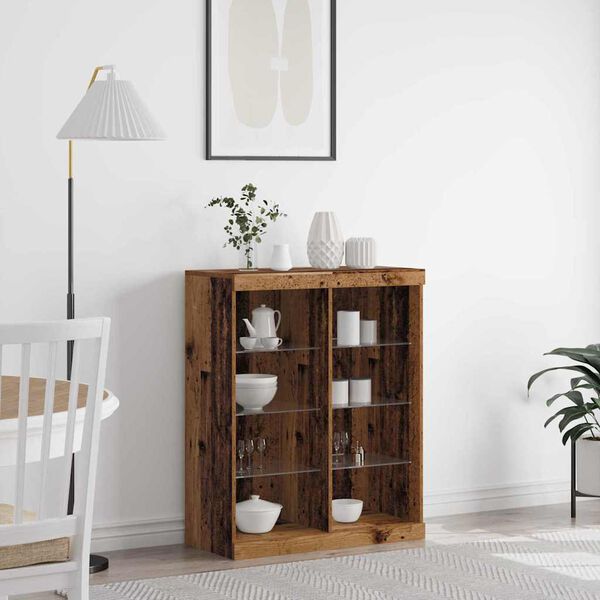 vidaXL Sideboard Old wood 41 x 37 x 100 cm Engineered Wood