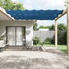 vidaXL Vertical Awning Blue 60x360 cm Oxford Fabric