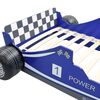 vidaXL Children's Race Car Bed 90x200 cm Blue