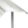 vidaXL Chimney Hood Silver 50 x 50 x 37 cm Stainless Steel