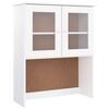 vidaXL Dresser Top ALTA White 77x30x92 cm Solid Wood Pine