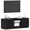 vidaXL TV Cabinet Black Oak 102 x 32 x35.5 cm Engineered Wood