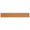 vidaXL Garden Raised Bed Light Brown 485 x 50 x 68 cm Galvanised Steel