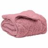 vidaXL Full Year Duvet Pink 220 x 260 cm Microfiber and Teddy fleece
