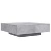 vidaXL Coffee Table Concrete Grey 100x100x31 cm Engineered Wood