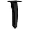 vidaXL Standing Feet 2 pcs Black 40 x 40 x 100 mm Iron