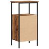 vidaXL Bedside Cabinet Old Wood 41x31x80 cm Engineered Wood