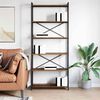 vidaXL Bookshelf Old wood 80 x 30 x 190 cm Engineered Wood