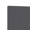 vidaXL LED Headboard with LED Strip Lights Dark grey 144 cm Fabric