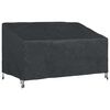 vidaXL Garden Bench Cover Black 160 x 100 x 61 / 89 cm 420D fabric