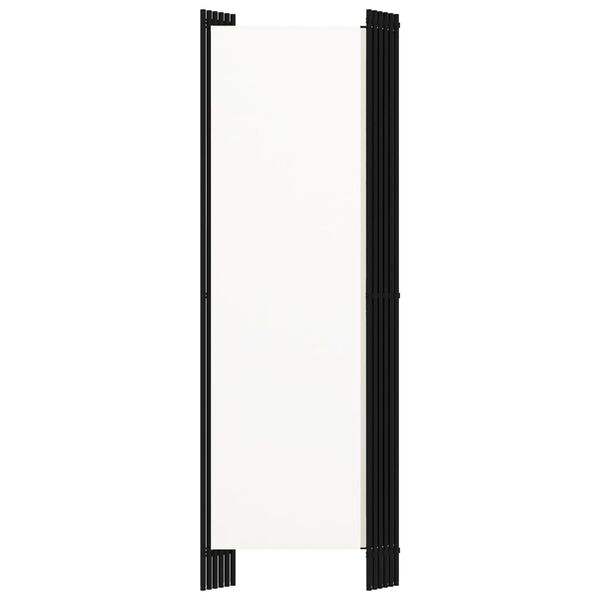 vidaXL 6-Panel Room Divider White 300x180 cm