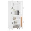vidaXL Highboard White 69.5x34x180 cm Engineered Wood