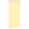 vidaXL Roller Blind Blackout Yellow 85x130 cm Fabric Width 80.7 cm Polyester