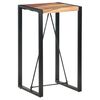 vidaXL Bar Table 60x60x110 cm Solid Acacia Wood
