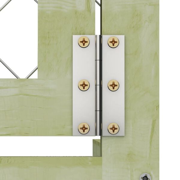 vidaXL Chicken Coop 200x400x200 cm Impregnated Solid Wood Pine