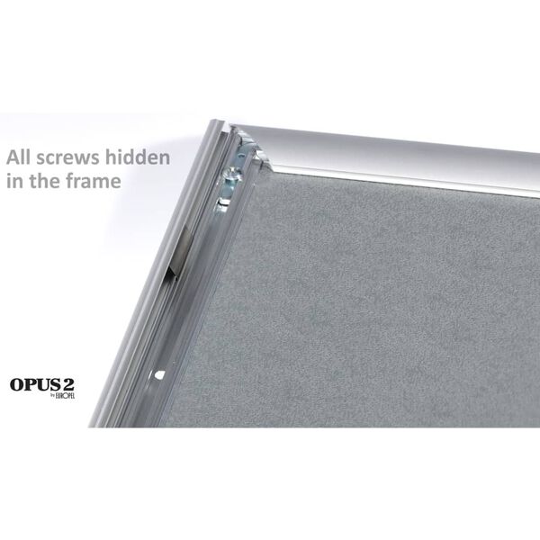 Europel Snap Frame A1 25 mm Aluminium