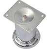 vidaXL Round Sofa Legs 8 pcs Chrome 60 mm