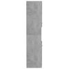 vidaXL Bathroom Cabinet Concrete Grey 30x30x130 cm Engineered Wood