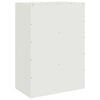 vidaXL Highboard White 67x39x95 cm Steel