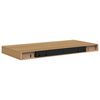 vidaXL Wall Shelf Wall-mounted Brown 50 x 23 x 4 cm Engineered Wood