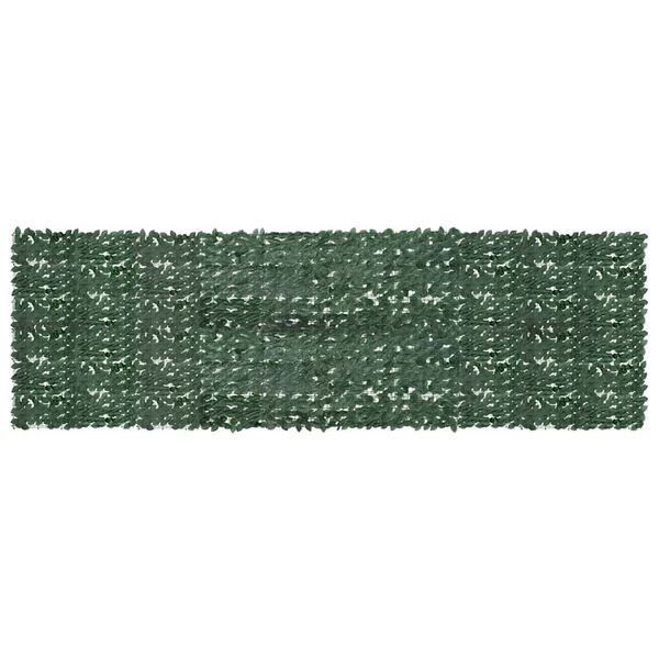 vidaXL Balcony Screen with Dark Green Leaves 500x150 cm