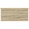 vidaXL Storage Box Sonoma Oak 100x42x46 cm Engineered Wood
