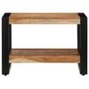 vidaXL Coffee Table 60x60x40 cm Solid Acacia Wood