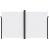 vidaXL Retractable Side Awning White 200x1200 cm