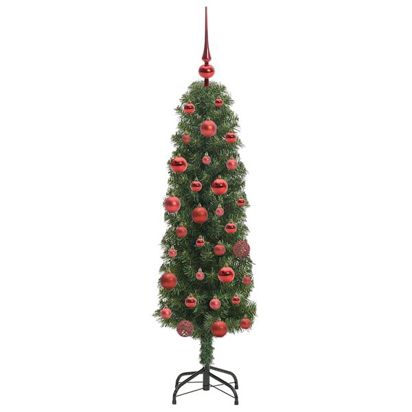vidaXL Artificial Christmas Tree with 150 LEDs with Stand Green 150 cm