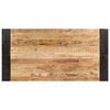 vidaXL Dining Table 180x90x76 cm Solid Mango Wood