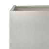 vidaXL Garden Planters 2 pcs 30x30x30 cm Stainless Steel
