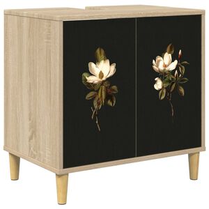 vidaXL Bathroom Cabinet BREMEN Sonoma 60 x 40 x 60 cm Engineered Wood