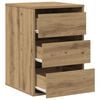 vidaXL Corner Chest of Drawers Artisian Oak 40x41x58 cm Engineered Wood
