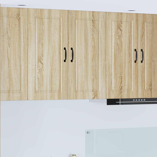 vidaXL Kitchen Cabinet Sonoma Oak 80 x 31 x 80 cm Engineered Wood