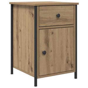 vidaXL Bedside Cabinet Artisan Oak 40 x 42 x 60 cm Engineered Wood
