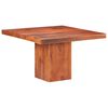 vidaXL Dining Table 120x120x77 cm Solid Wood