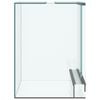 vidaXL Reptile and Amphibian Habitats White 30 x 30 x 40 cm Glass